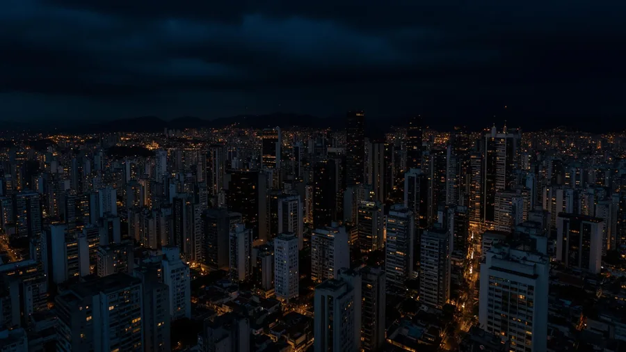 São Paulo skyline at night